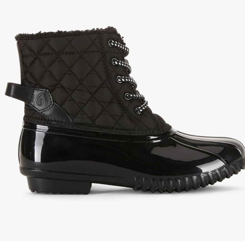 Sporto women's Andie Black duck Boots